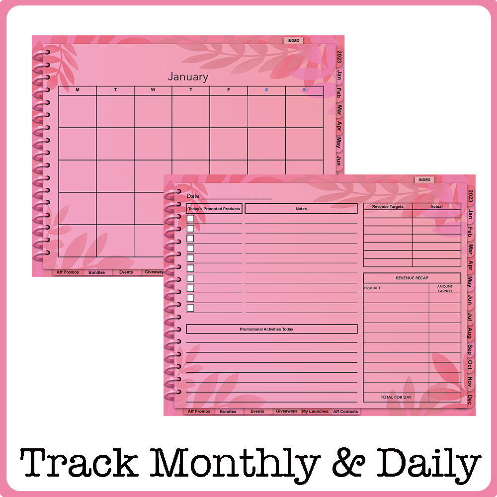 Your Affiliate Promotions & Launch Planner and Tracker - Image 3