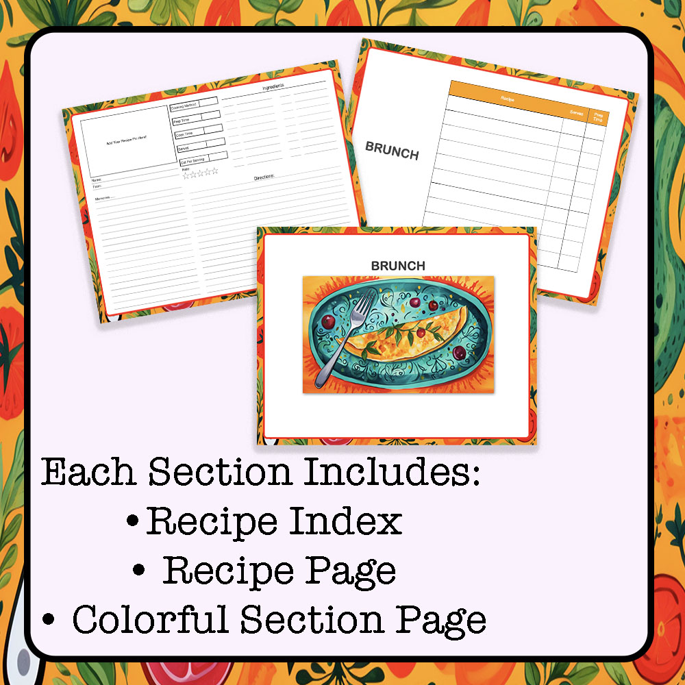 Family Recipe Keeper (Printable) - Image 2