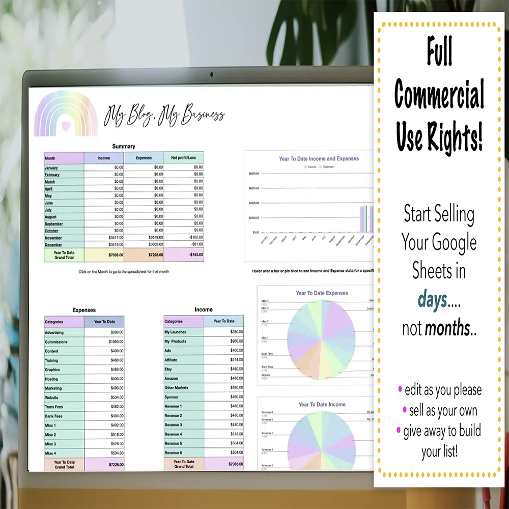 Done-For-You Google Sheets for Bloggers & Affiliates! - Image 2